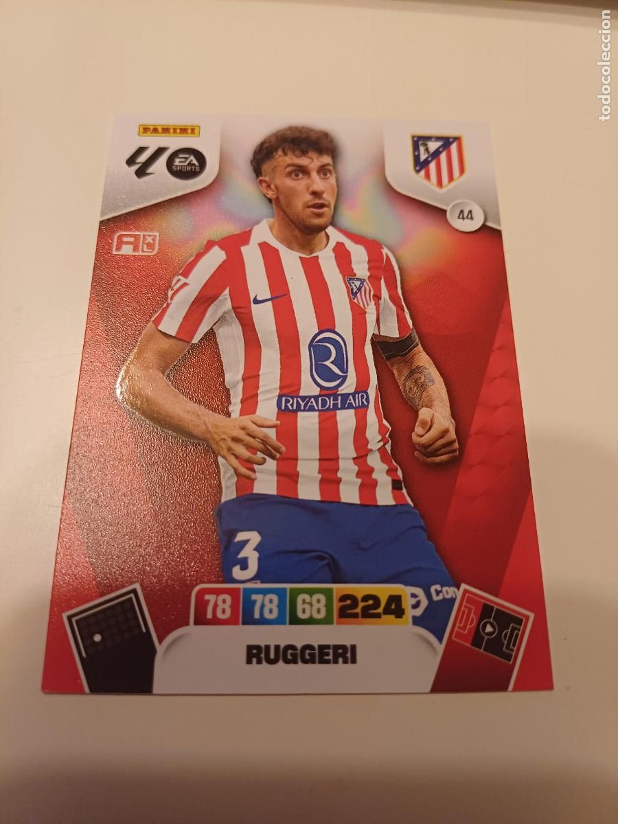Fu&szlig;ball-Sticker: 044 - Ruggeri - Atl&eacute;tico De Madrid