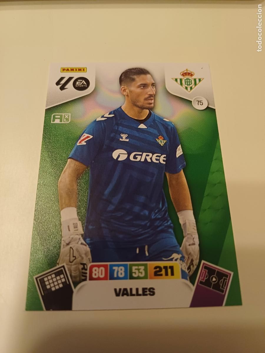 Fu&szlig;ball-Sticker: 075 - Valles - Real Betis