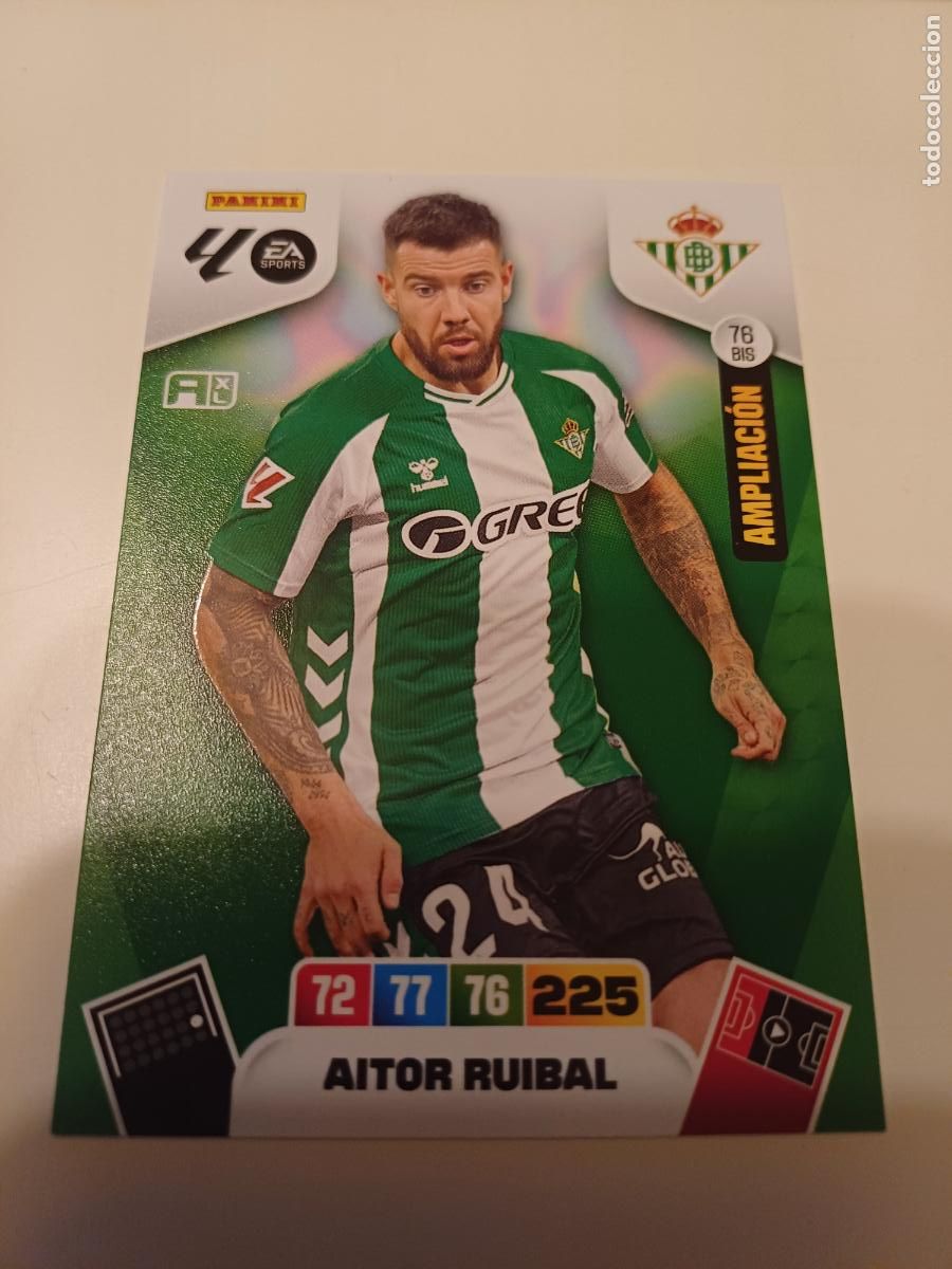 Cartes &agrave; collectionner de Football: 076Bis - Aitor Ruibal (Betis) Ampliaci&oacute;n