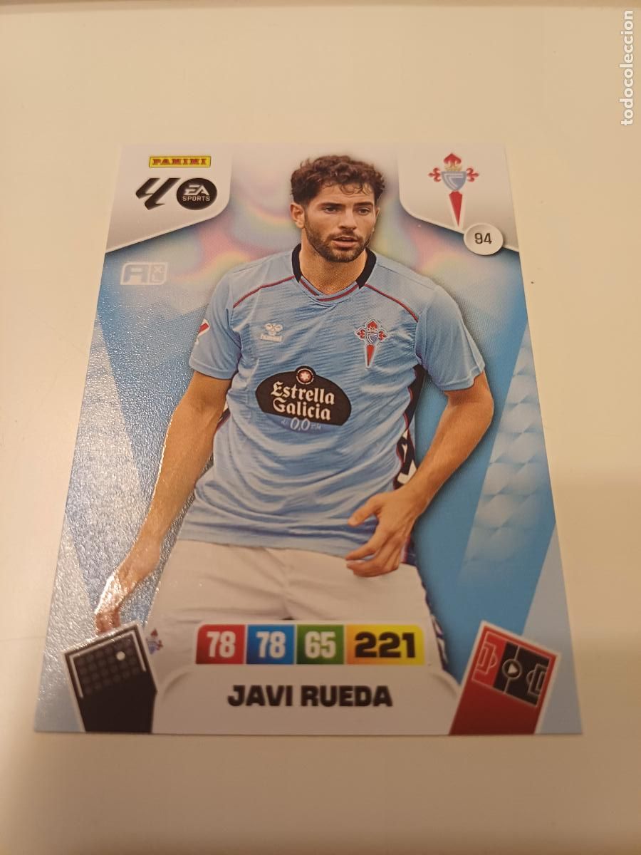 Cartes &agrave; collectionner de Football: 094 - Javi Rueda - Rc Celta