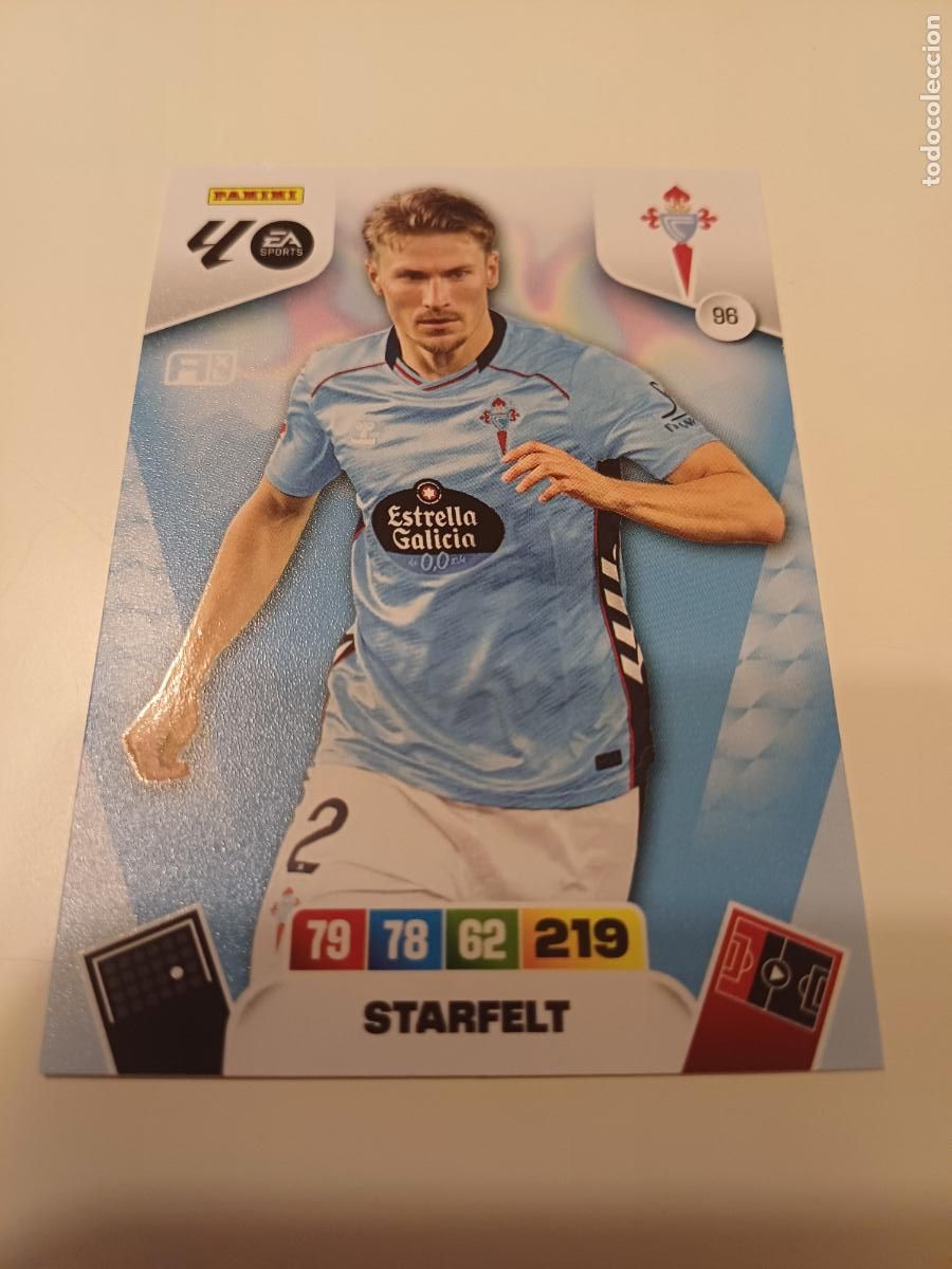 Cartes &agrave; collectionner de Football: 096 - Starfelt - Rc Celta