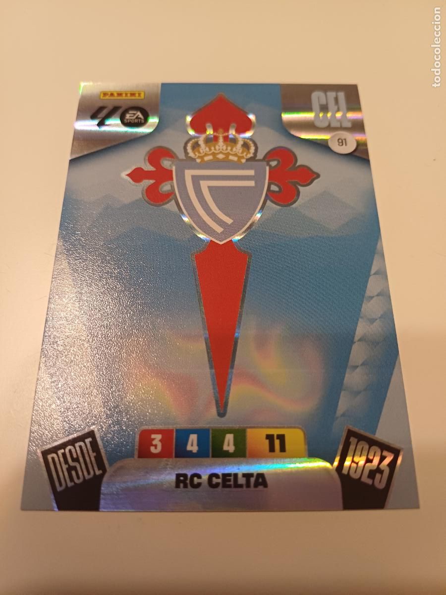 Cartes &agrave; collectionner de Football: 091 - Escudo - Rc Celta