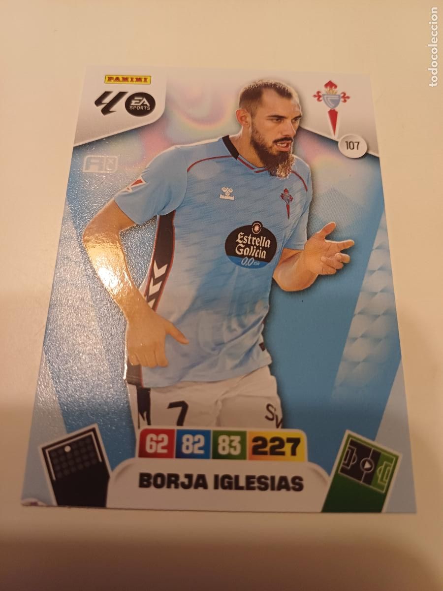 Cartes &agrave; collectionner de Football: 107 - Borja Iglesias - Rc Celta