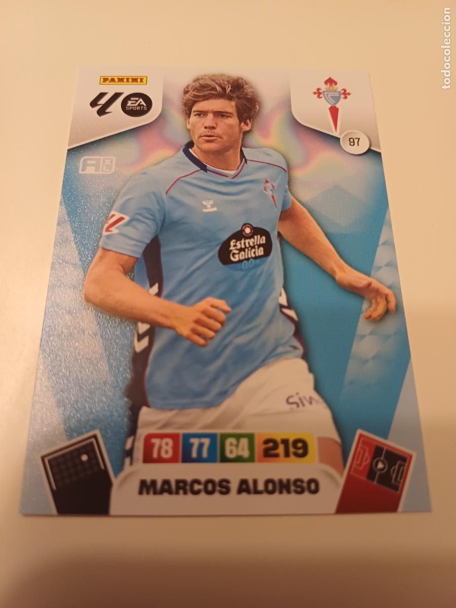 Cartes &agrave; collectionner de Football: 097 - Marcos Alonso - Rc Celta