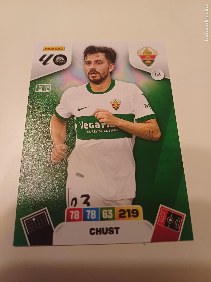 Cartes &agrave; collectionner de Football: 113 - Chust - Elche Cf