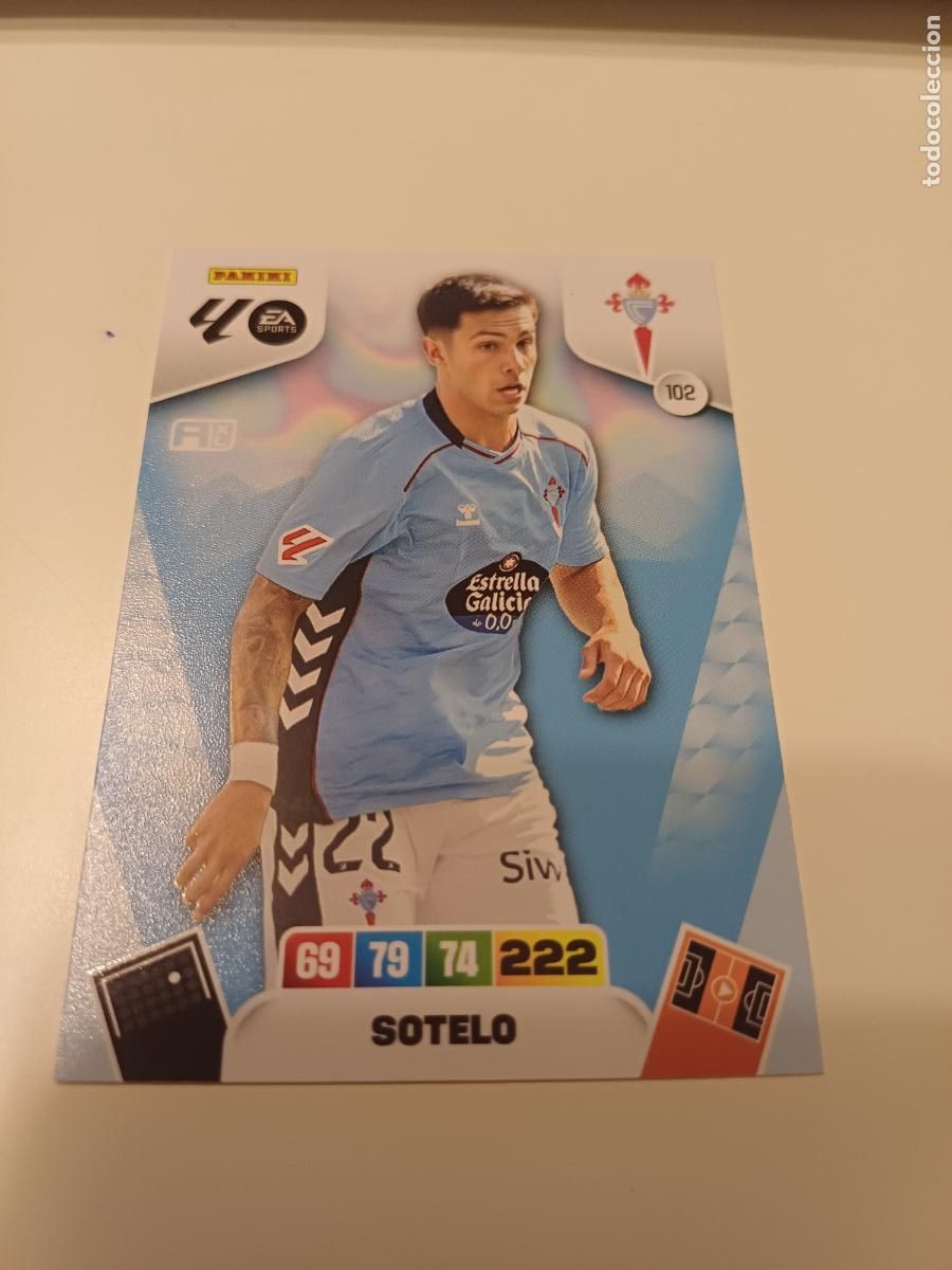 Cartes &agrave; collectionner de Football: 102 - Sotelo - Rc Celta