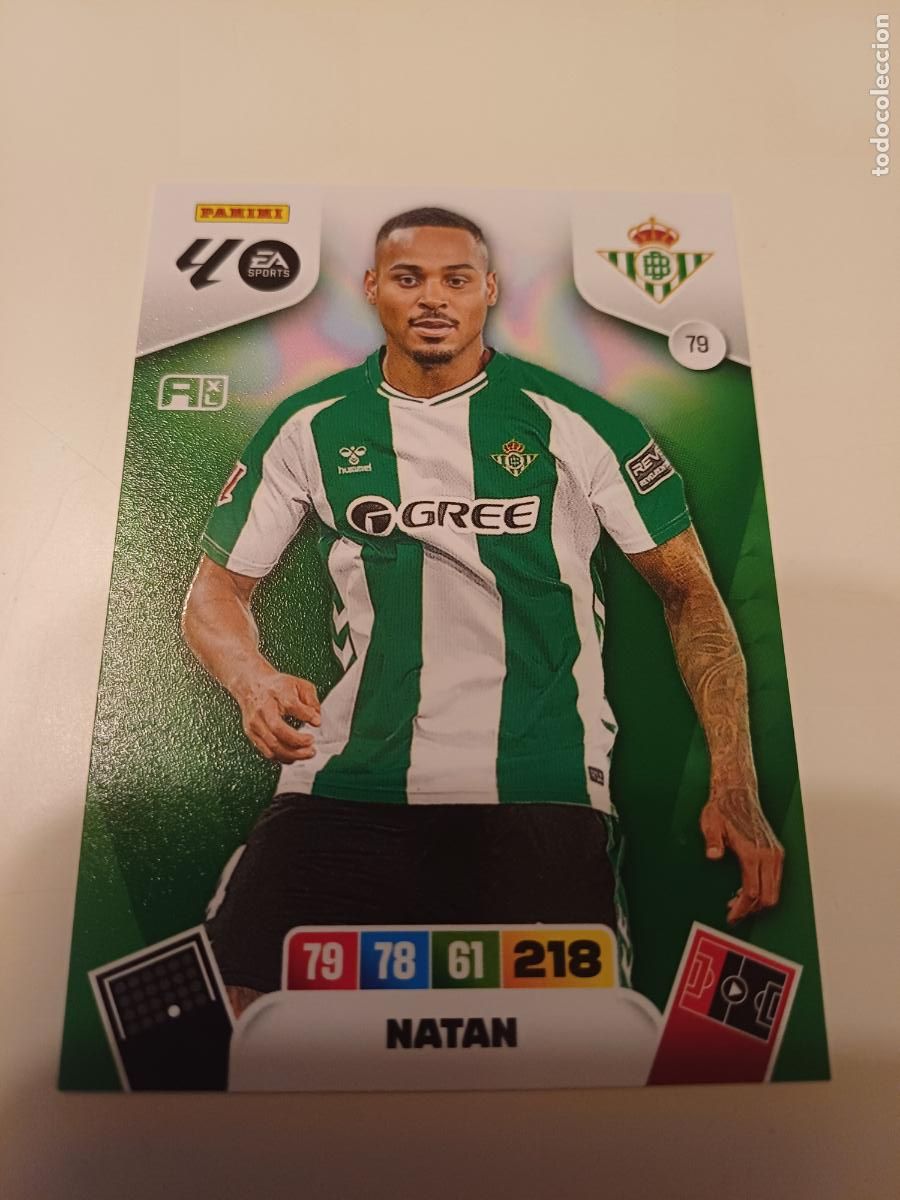 Cartes &agrave; collectionner de Football: 079 - Natan - Real Betis