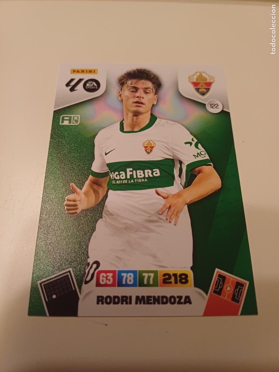 Cartes &agrave; collectionner de Football: 122 - Rodri Mendoza - Elche Cf
