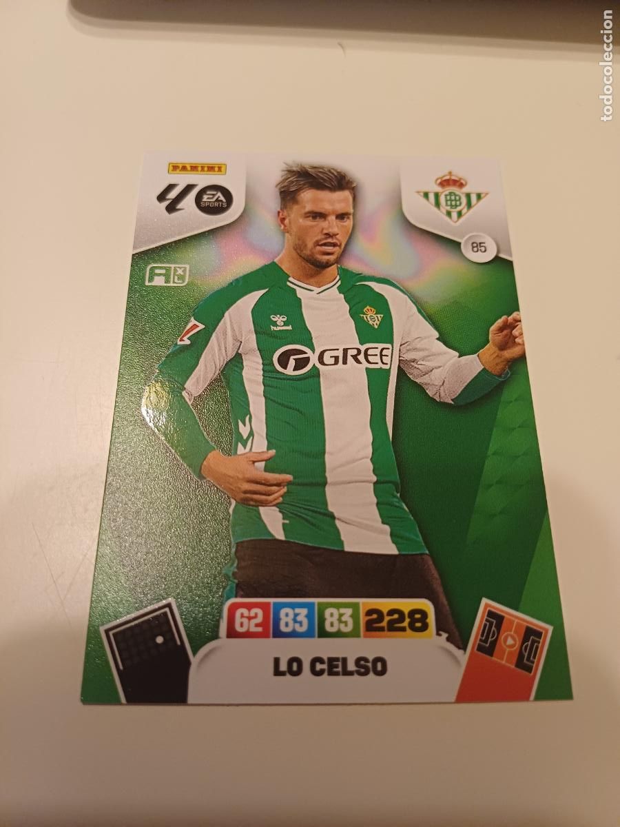 Cartes &agrave; collectionner de Football: 085 - Lo Celso - Real Betis