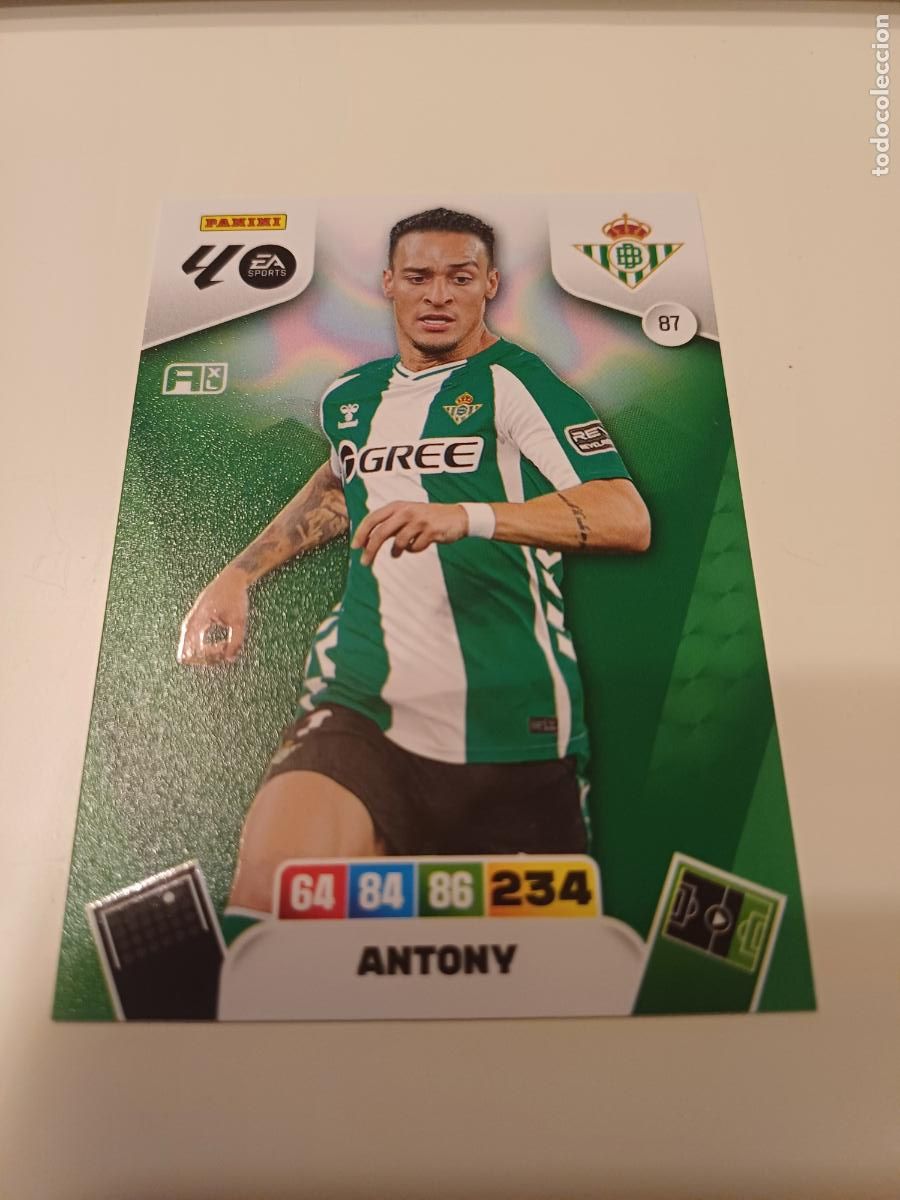 Cartes &agrave; collectionner de Football: 087 - Antony - Real Betis