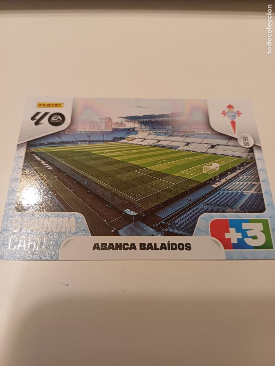Cartes &agrave; collectionner de Football: 091Bis - (RC Celta) Abanca Bala&iacute;dos