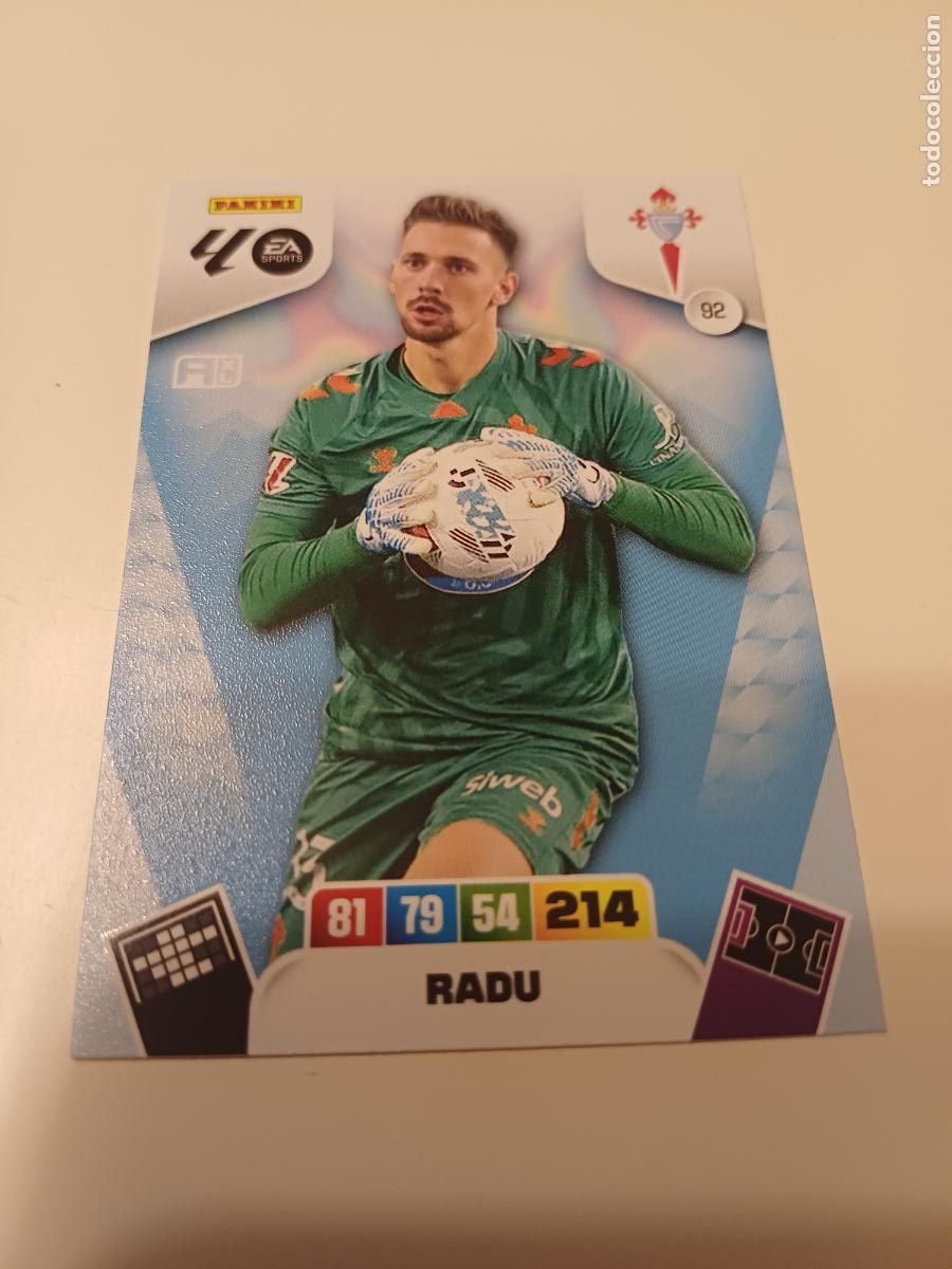 Cromos de F&uacute;tbol: 092 - Radu - Rc Celta