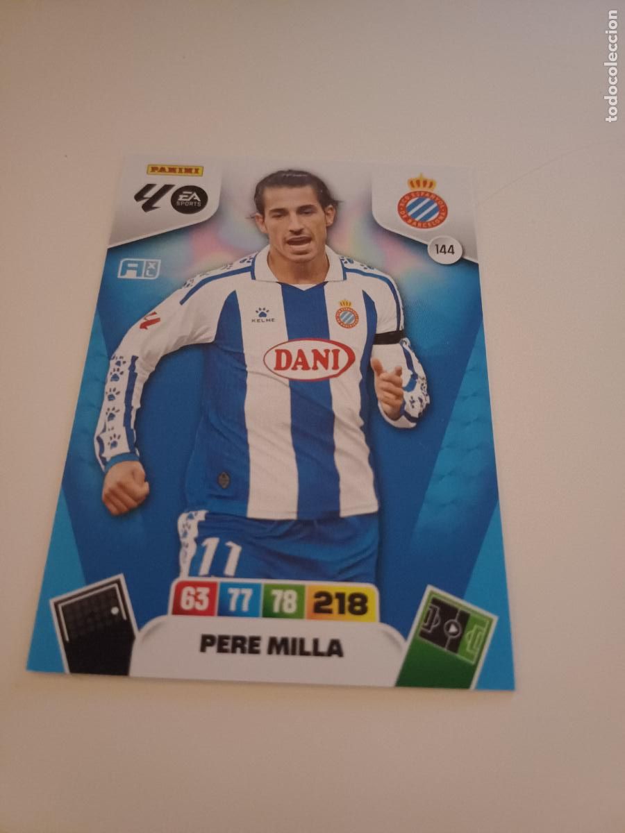 Cromos de F&uacute;tbol: 144 - Pere Milla - Rcd Espanyol