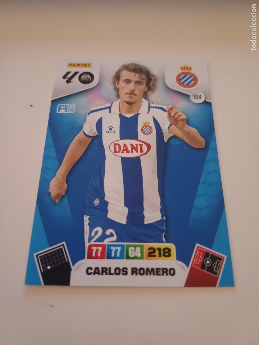 Cromos de F&uacute;tbol: 134 - Carlos Romero - Rcd Espanyol