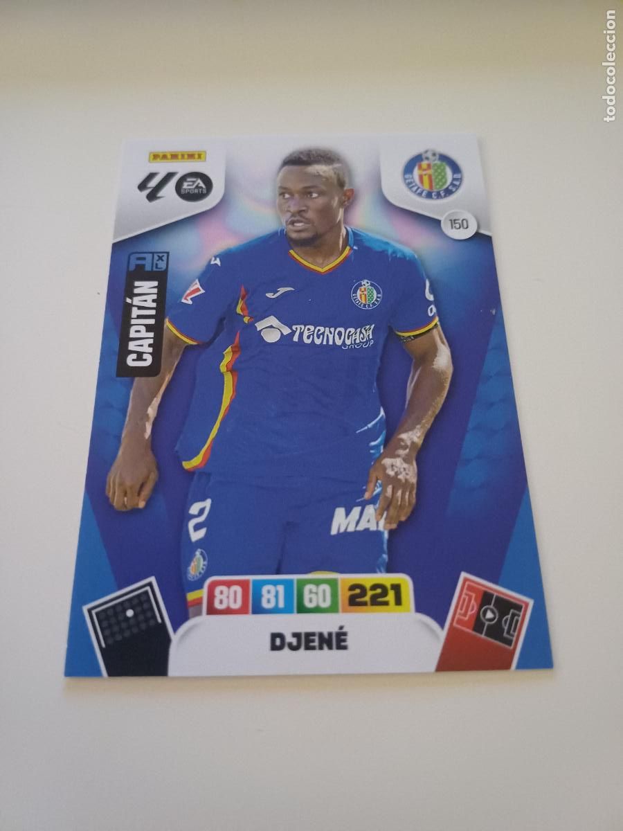 Figurine di Calcio: 150 - Djen&eacute; (Capit&aacute;n) - Getafe Cf