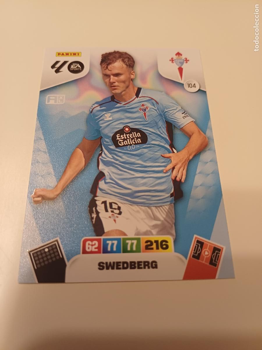 Figurine di Calcio: 104 - Swedberg - Rc Celta