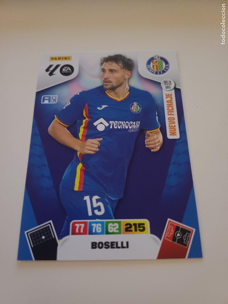 Figurine di Calcio: 153Bis - Boselli (Getafe) Nuevo Fichaje