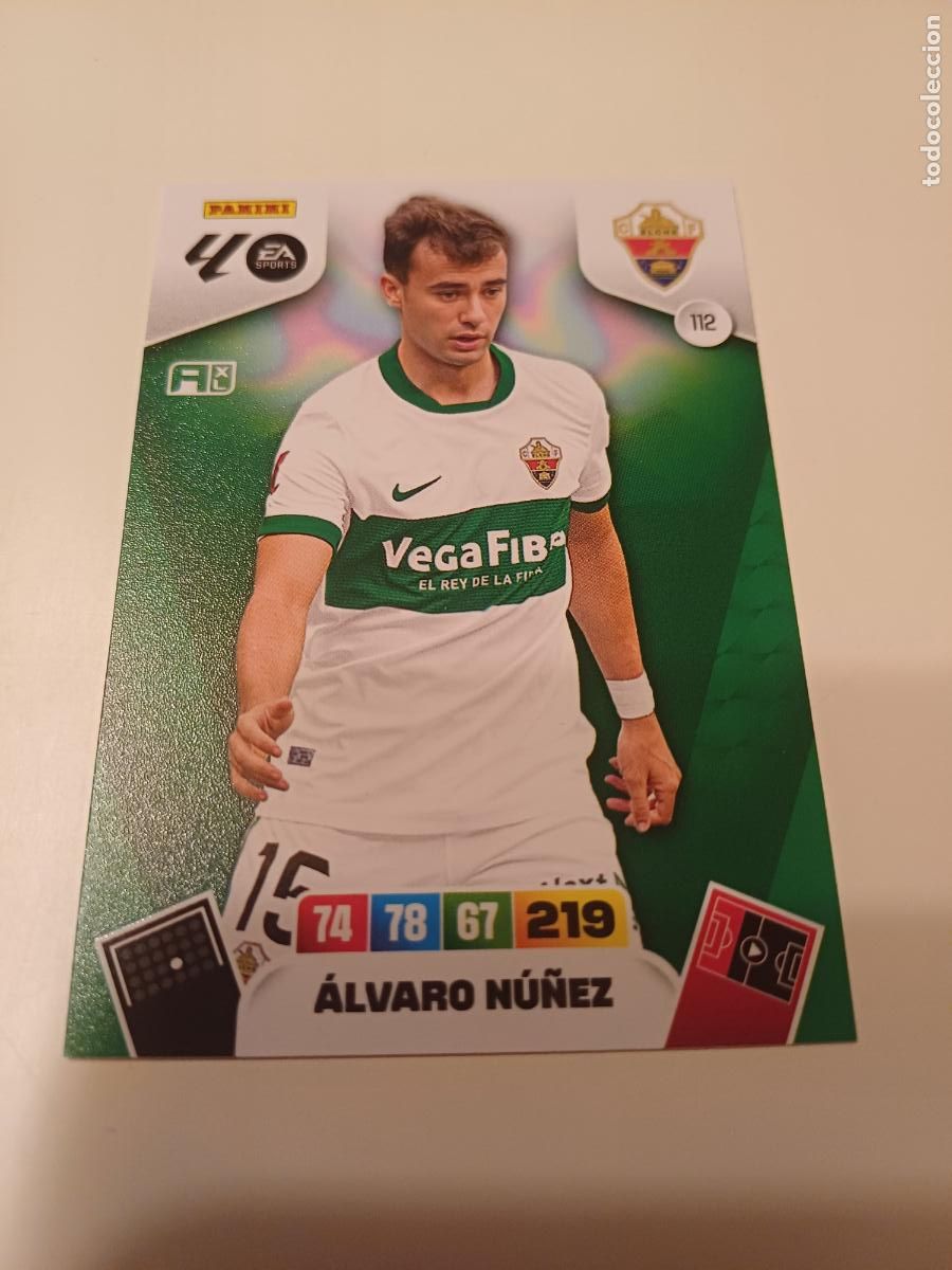 Figurine di Calcio: 112 - &Aacute;lvaro N&uacute;&ntilde;ez - Elche Cf