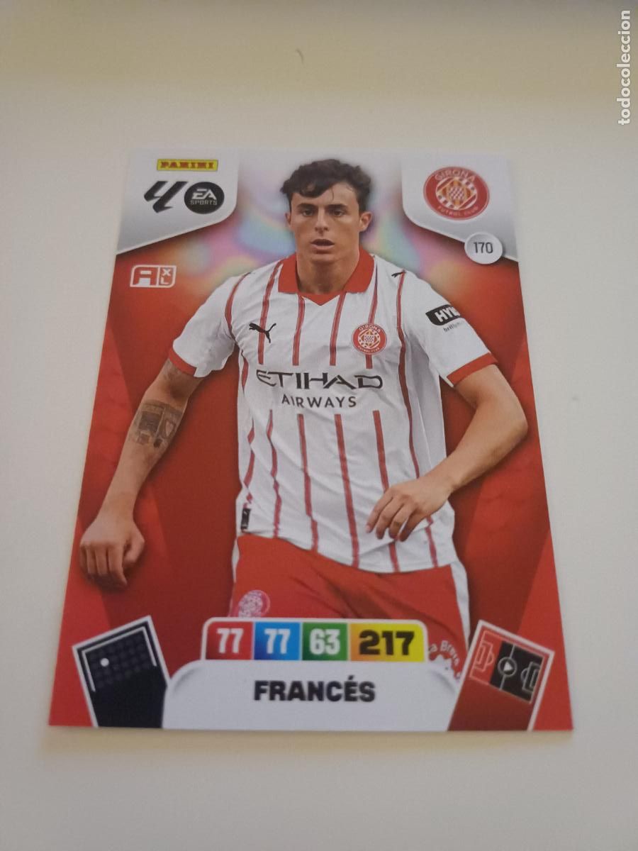 Football Stickers: 170 - Franc&eacute;s - Girona Fc