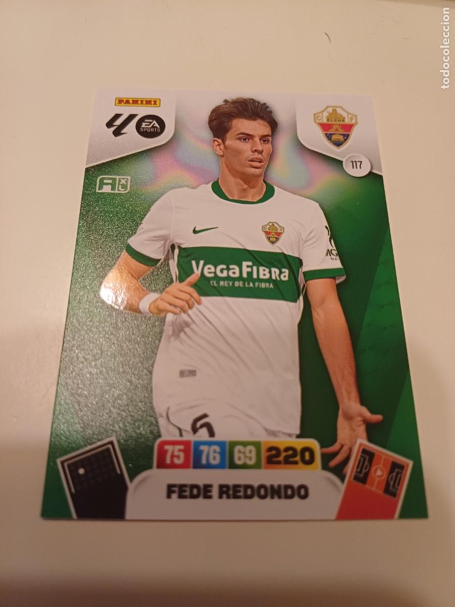 Football Stickers: 117 - Fede Redondo - Elche Cf