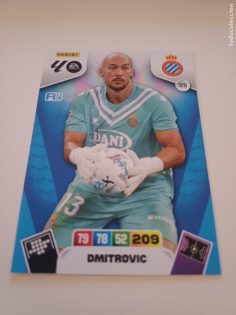 Cromos de F&uacute;tbol: 128 - Dmitrovic - Rcd Espanyol