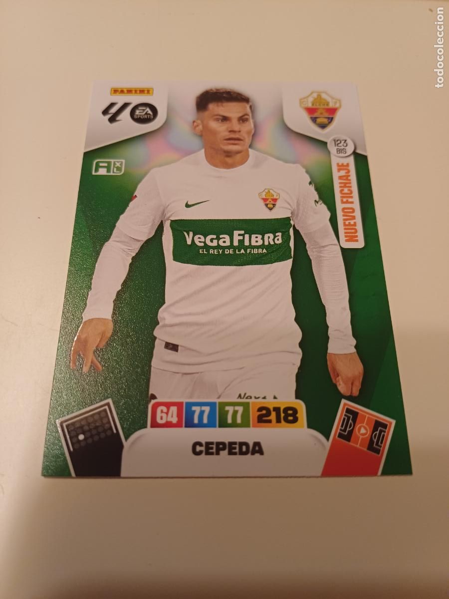 Football Stickers: 123Bis - Cepeda (Elche) Nuevo Fichaje