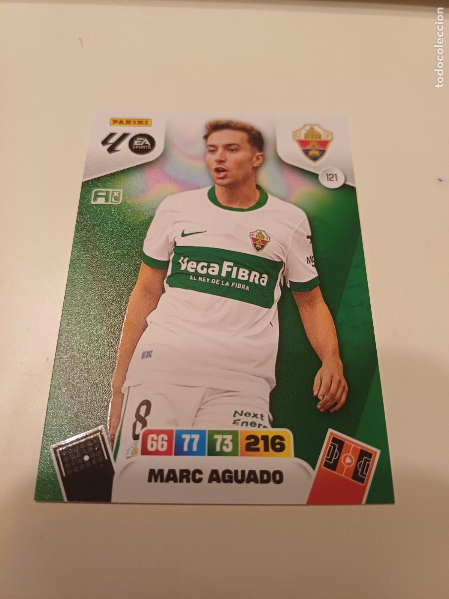 Football Stickers: 121 - Marc Aguado - Elche Cf