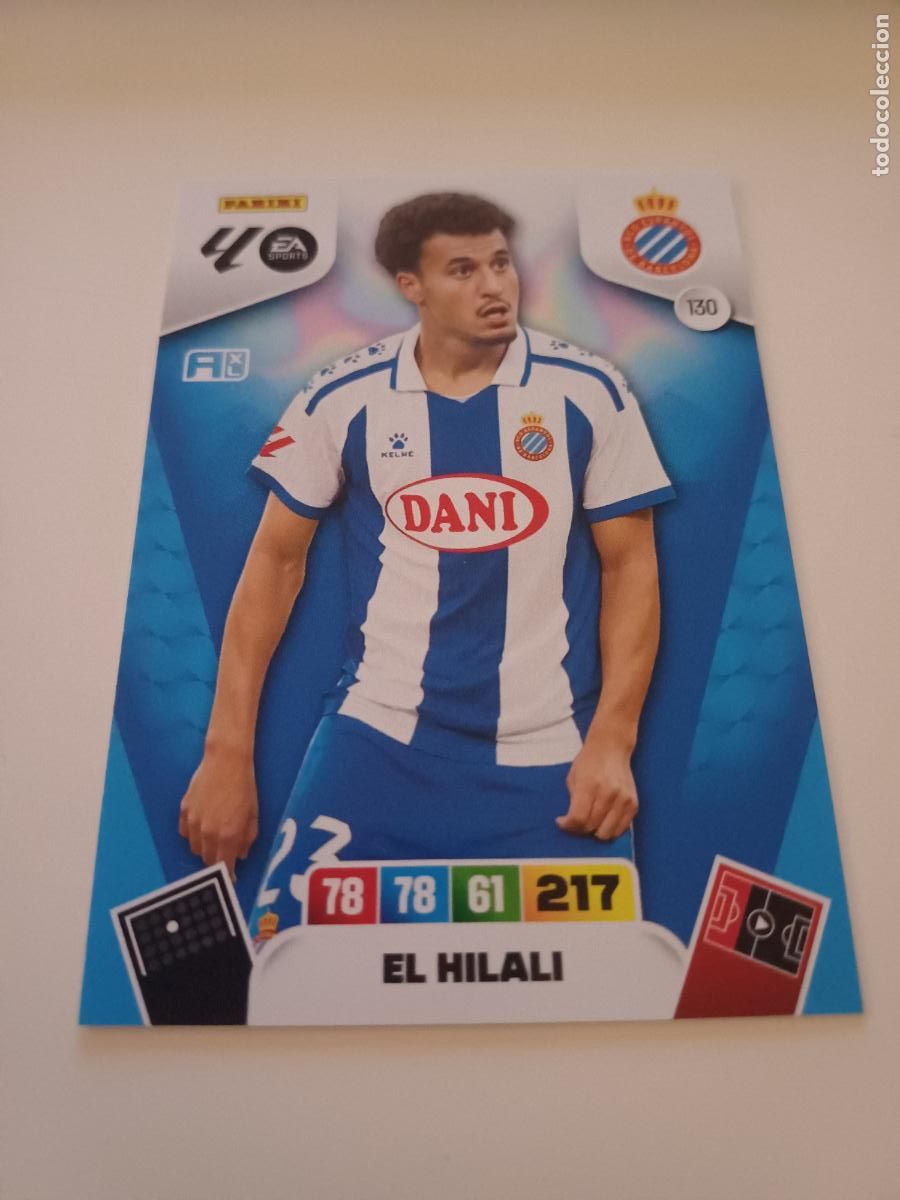 Cromos de F&uacute;tbol: 130 - El Hilali - Rcd Espanyol