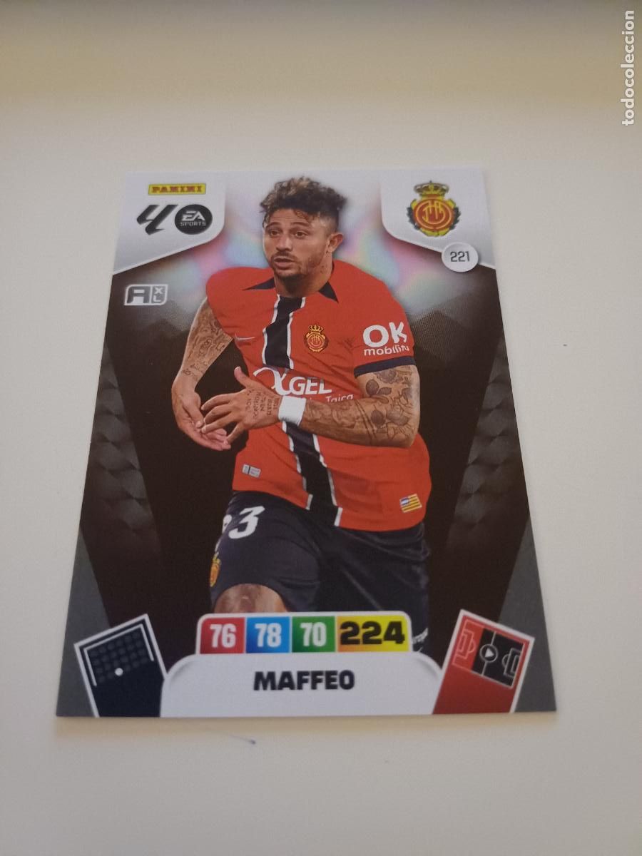 Cromos de F&uacute;tbol: 221 - Maffeo - Rcd Mallorca