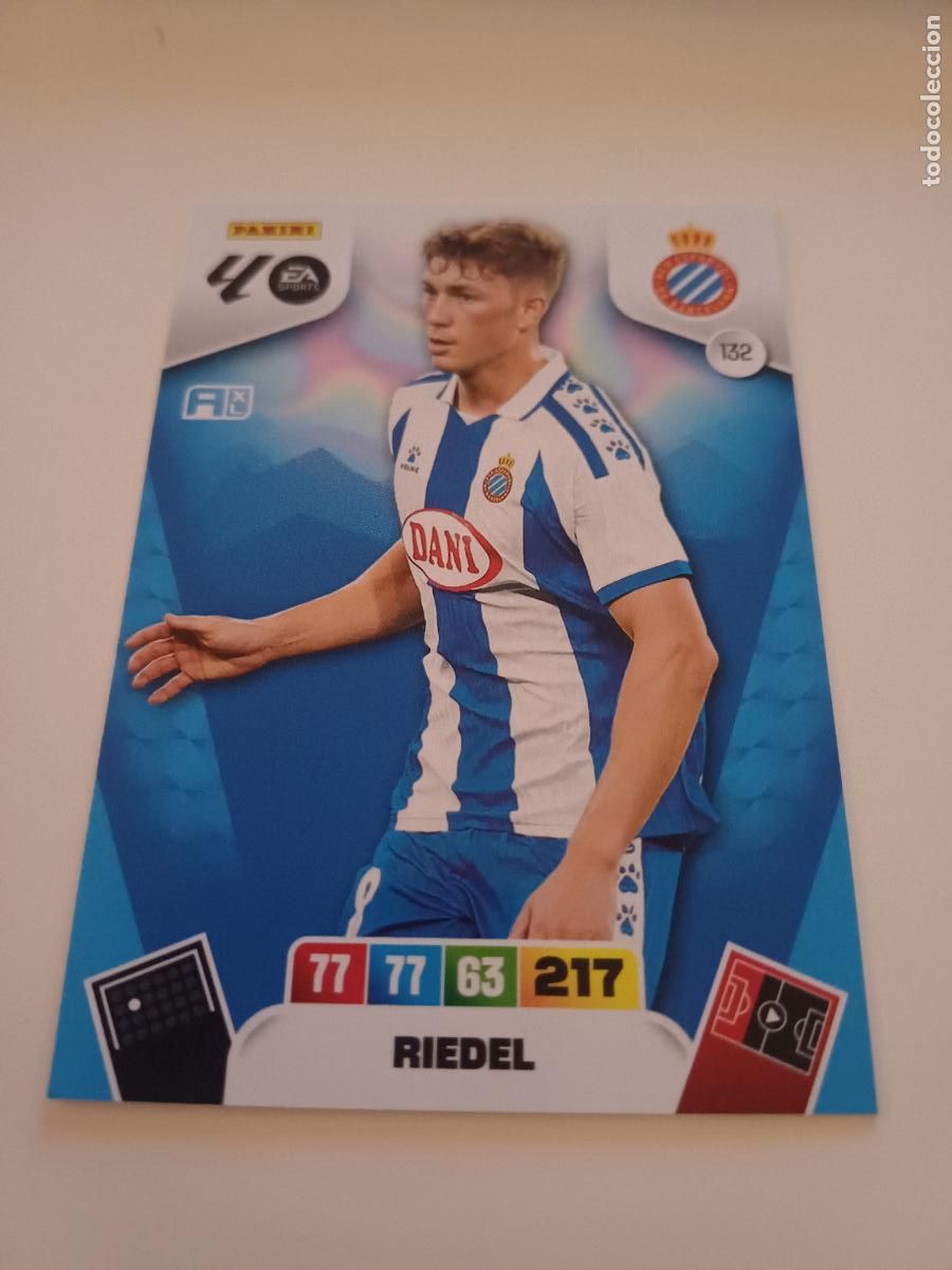 Cromos de F&uacute;tbol: 132 - Riedel - Rcd Espanyol