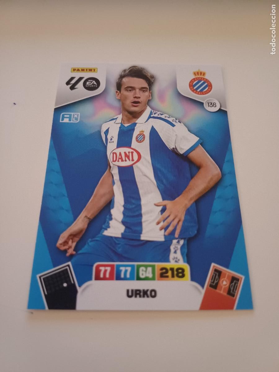 Cromos de F&uacute;tbol: 136 - Urko - Rcd Espanyol