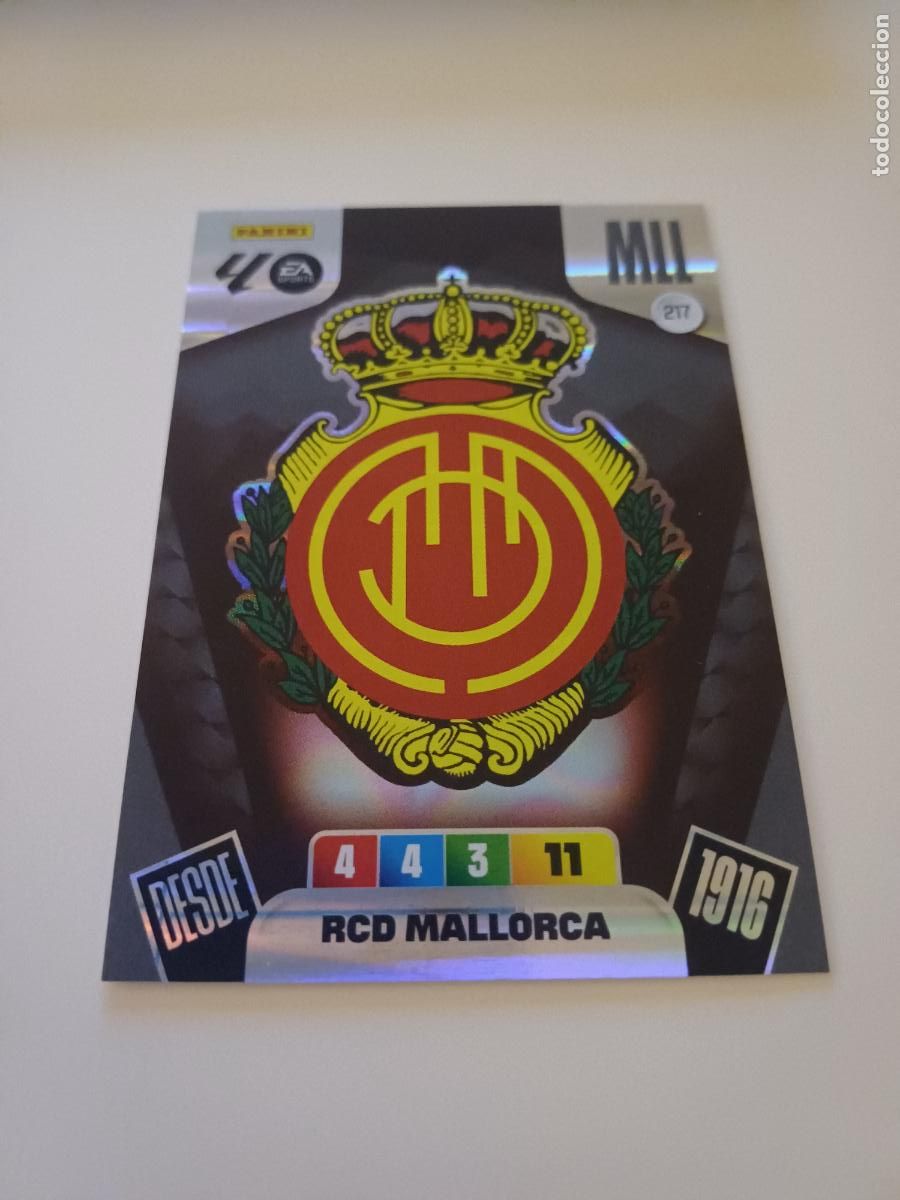 Cromos de F&uacute;tbol: 217 - Escudo - Rcd Mallorca