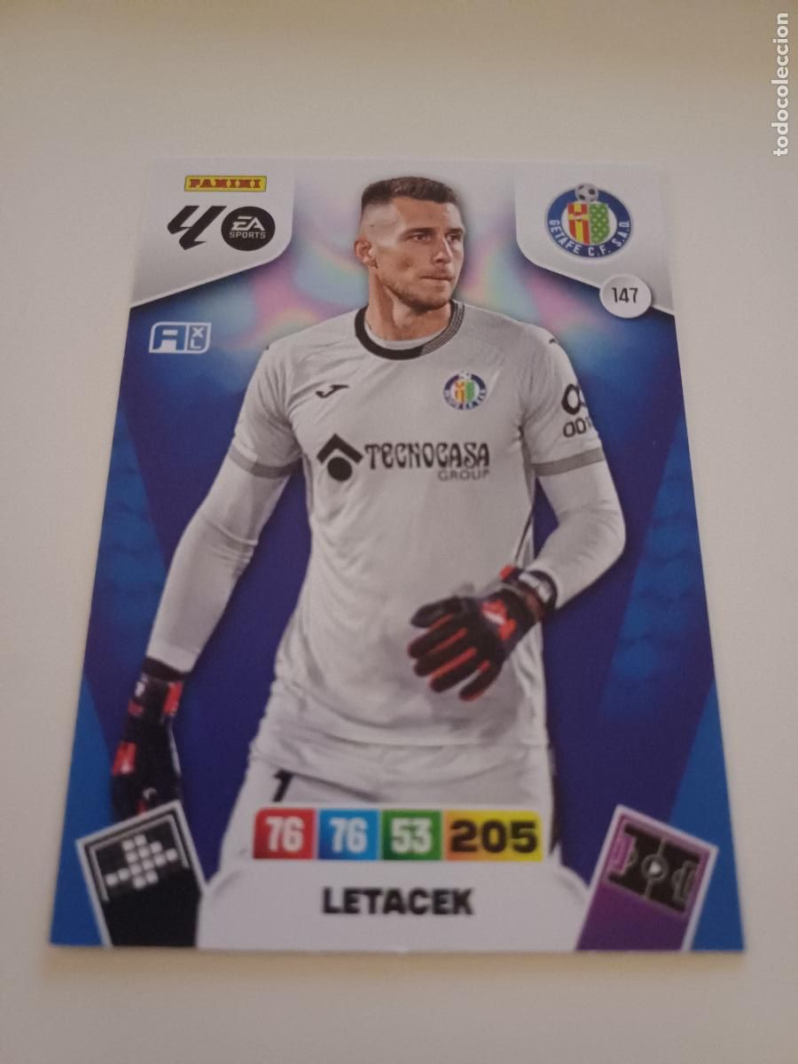 Cromos de F&uacute;tbol: 147 - Letacek - Getafe Cf