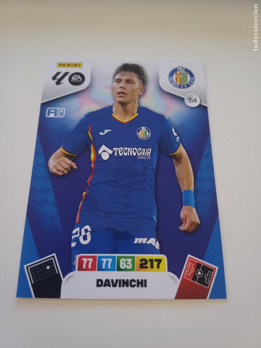 Cromos de F&uacute;tbol: 154 - Davinchi - Getafe Cf
