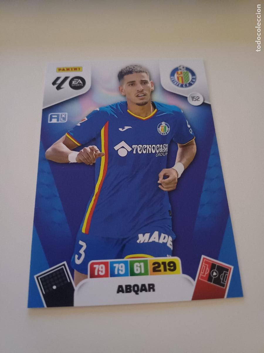 Cromos de F&uacute;tbol: 152 - Abqar - Getafe Cf