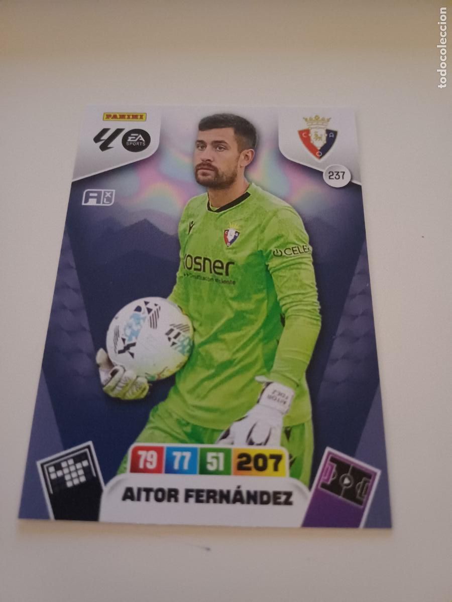Cromos de F&uacute;tbol: 237 - Aitor Fern&aacute;ndez - Ca Osasuna