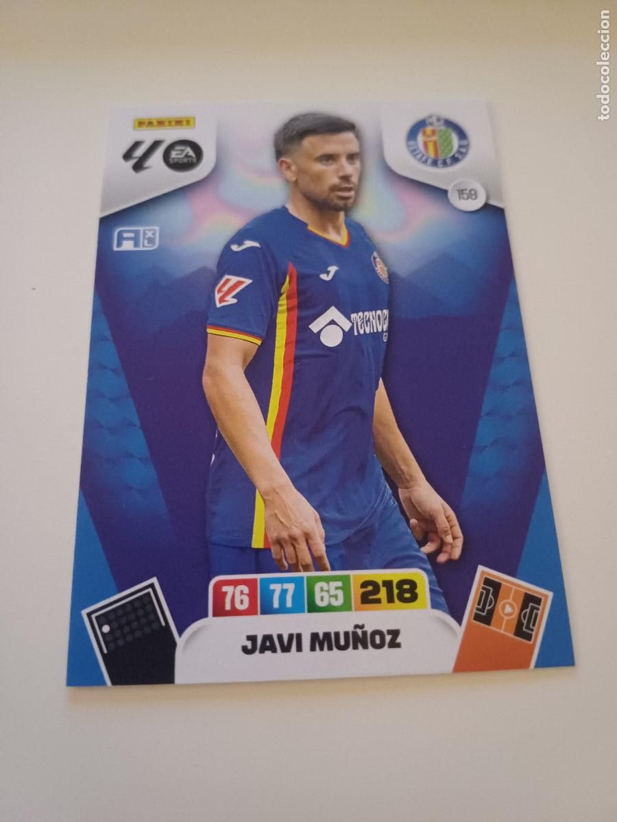 Cromos de F&uacute;tbol: 159 - Javi Mu&ntilde;oz - Getafe Cf