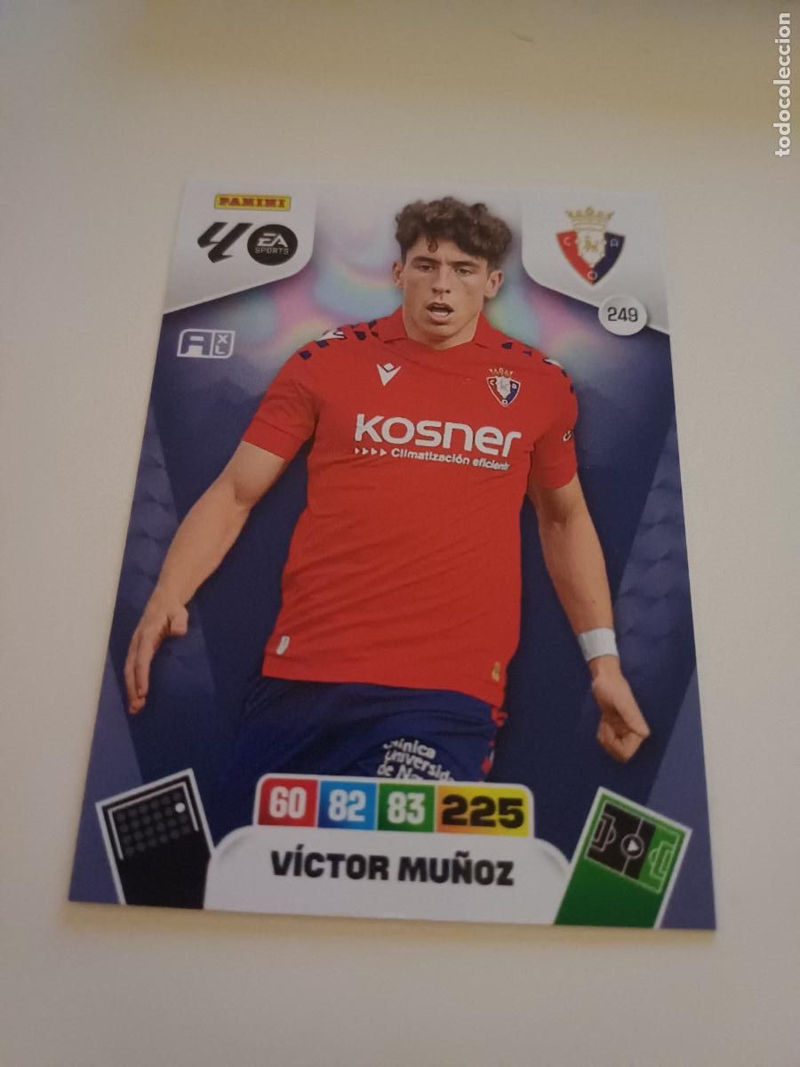 Cartes &agrave; collectionner de Football: 249 - V&iacute;ctor Mu&ntilde;oz - Ca Osasuna