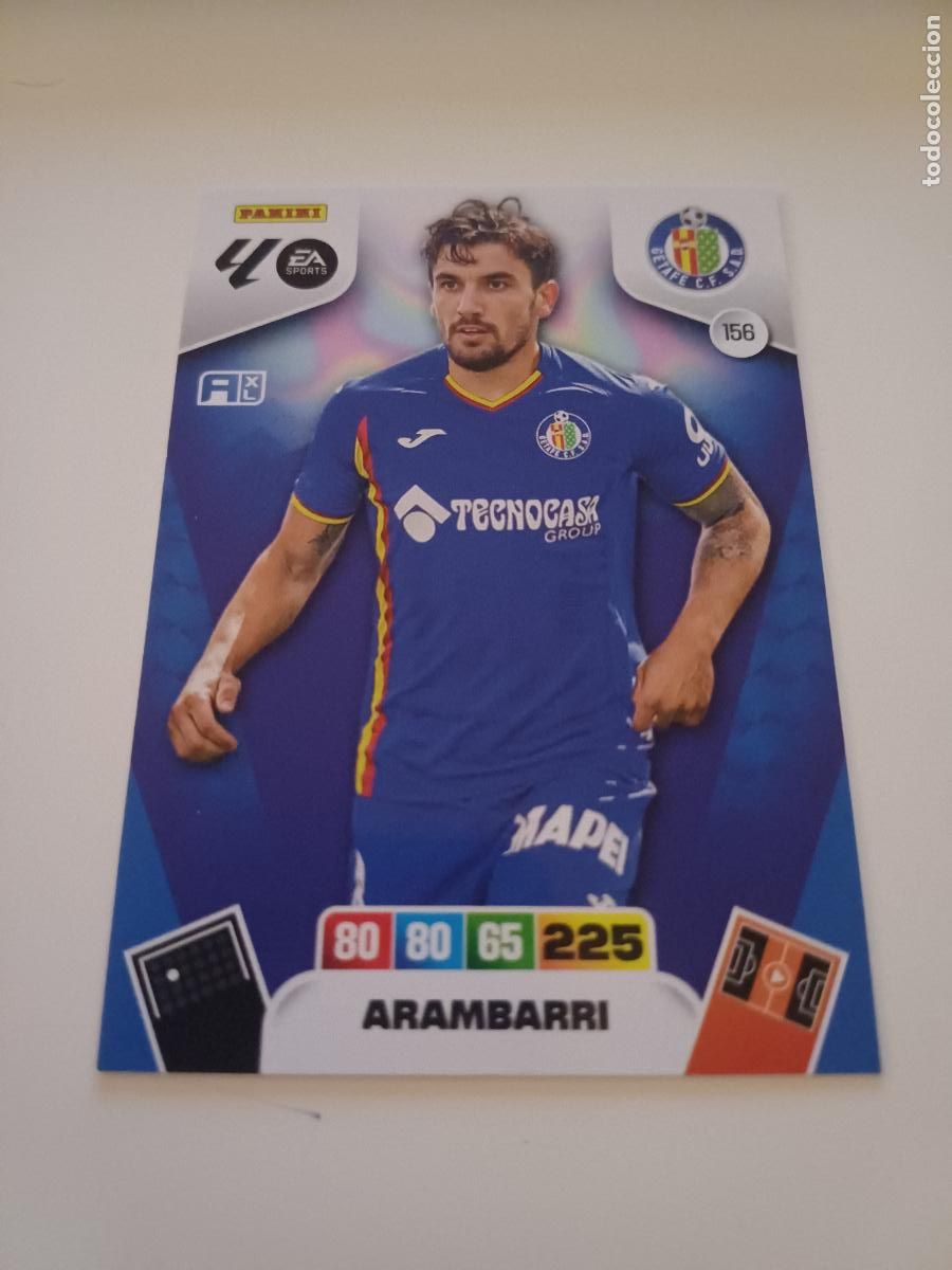 Cartes &agrave; collectionner de Football: 156 - Arambarri - Getafe Cf