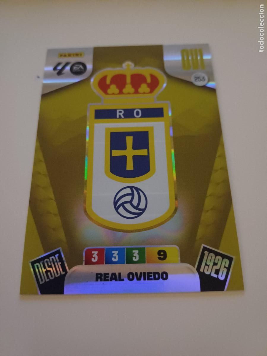 Cartes &agrave; collectionner de Football: 253 - Escudo - Real Oviedo