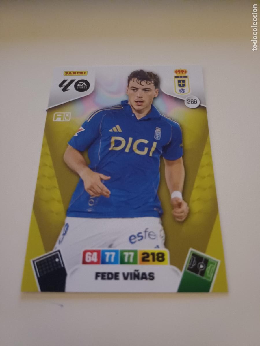 Cromos de F&uacute;tbol: 269 - Fede Vi&ntilde;as - Real Oviedo