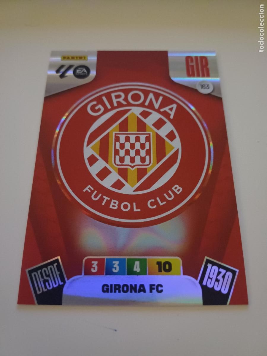 Cromos de F&uacute;tbol: 163 - Escudo - Girona Fc
