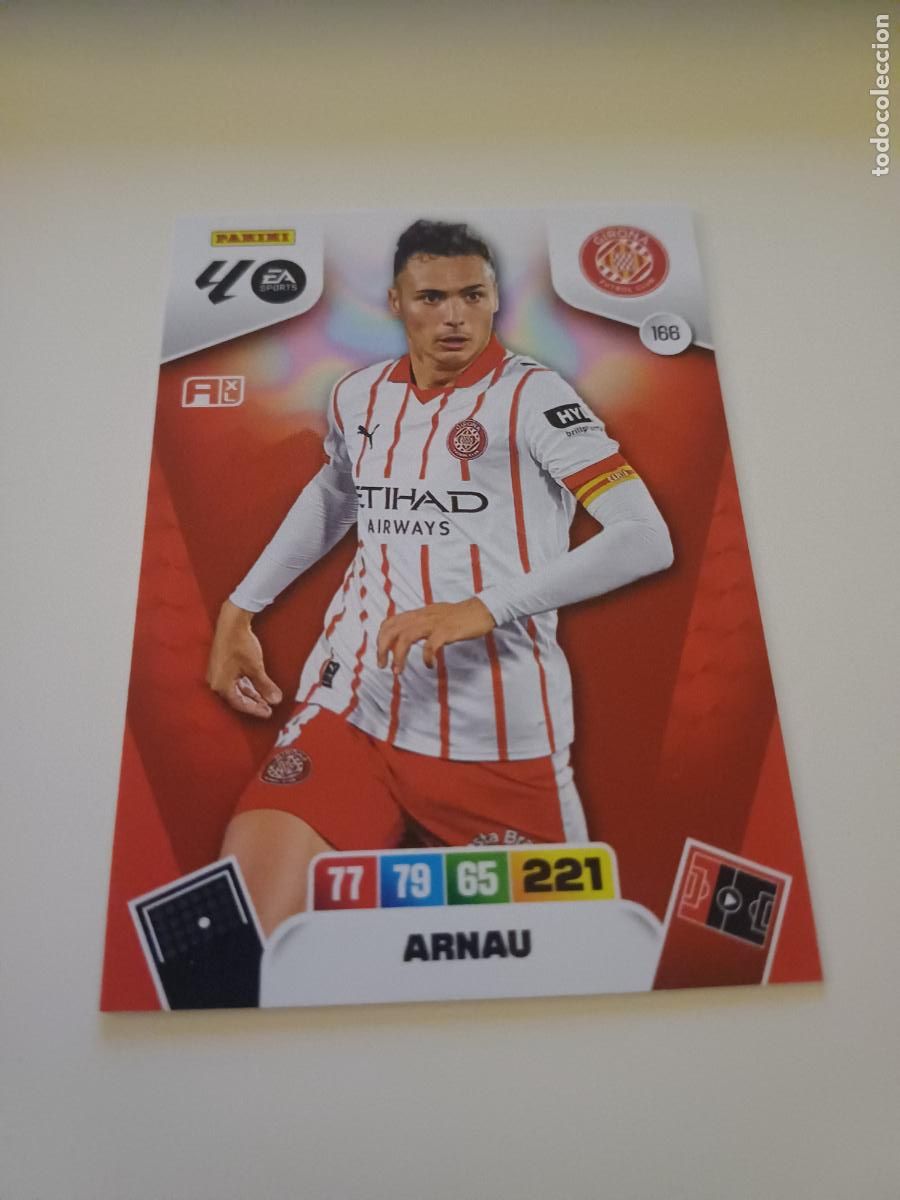 Cromos de F&uacute;tbol: 166 - Arnau - Girona Fc