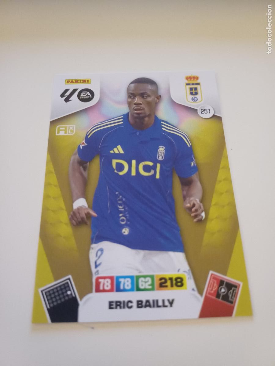 Cromos de F&uacute;tbol: 257 - Eric Bailly - Real Oviedo