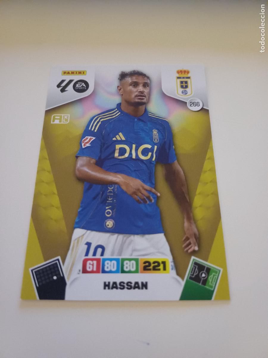Cromos de F&uacute;tbol: 266 - Hassan - Real Oviedo