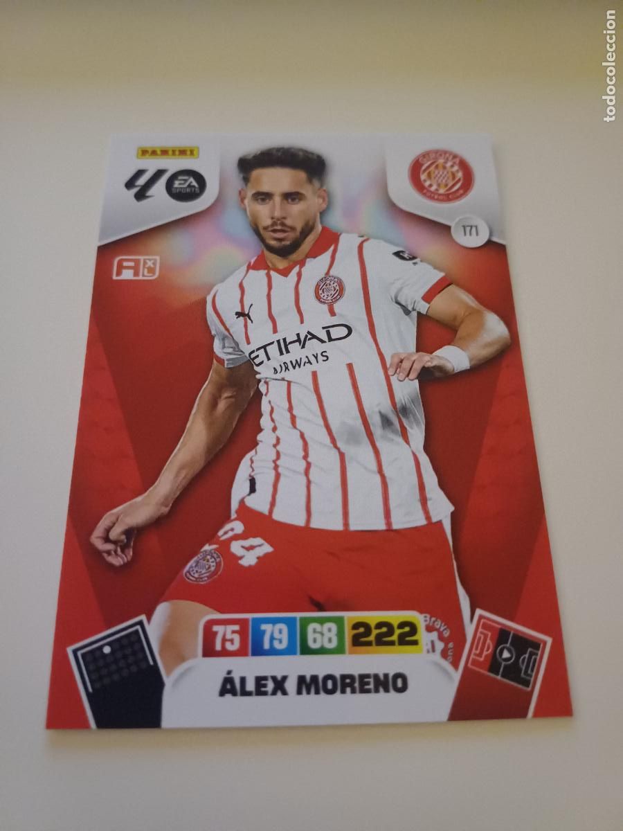 Cromos de F&uacute;tbol: 171 - &Aacute;lex Moreno - Girona Fc
