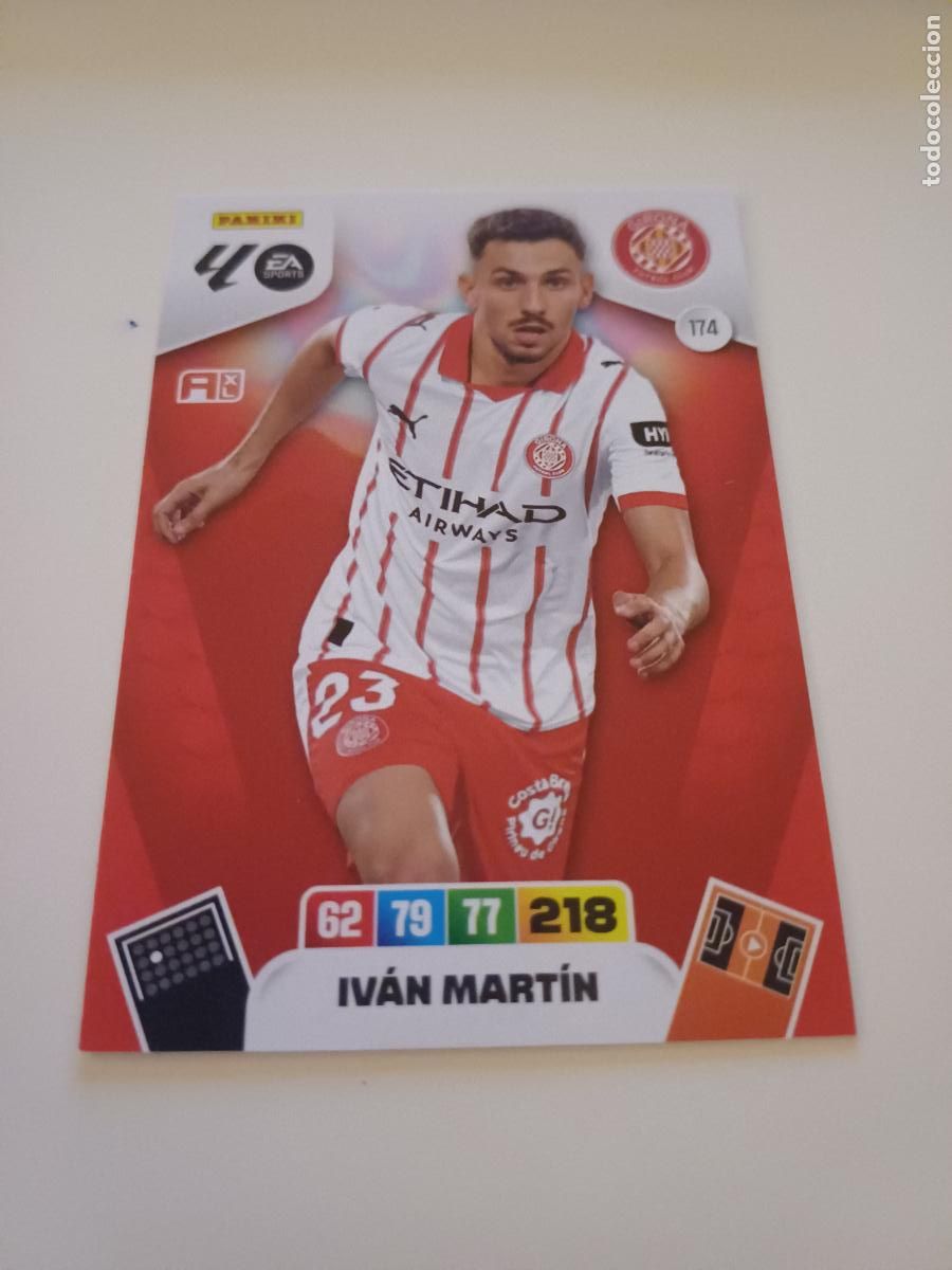 Figurine di Calcio: 174 - Iv&aacute;n Mart&iacute;n - Girona Fc