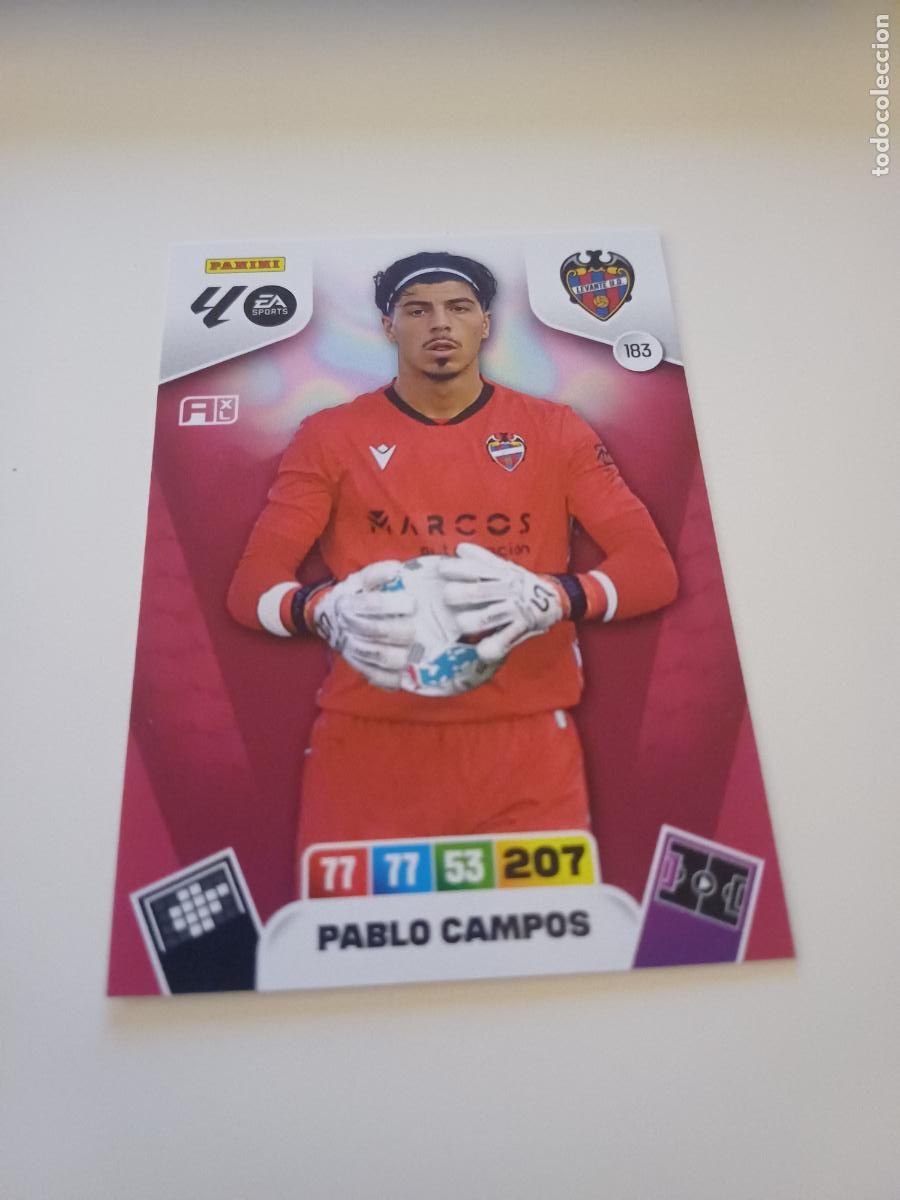 Figurine di Calcio: 183 - Pablo Campos - Levante Ud