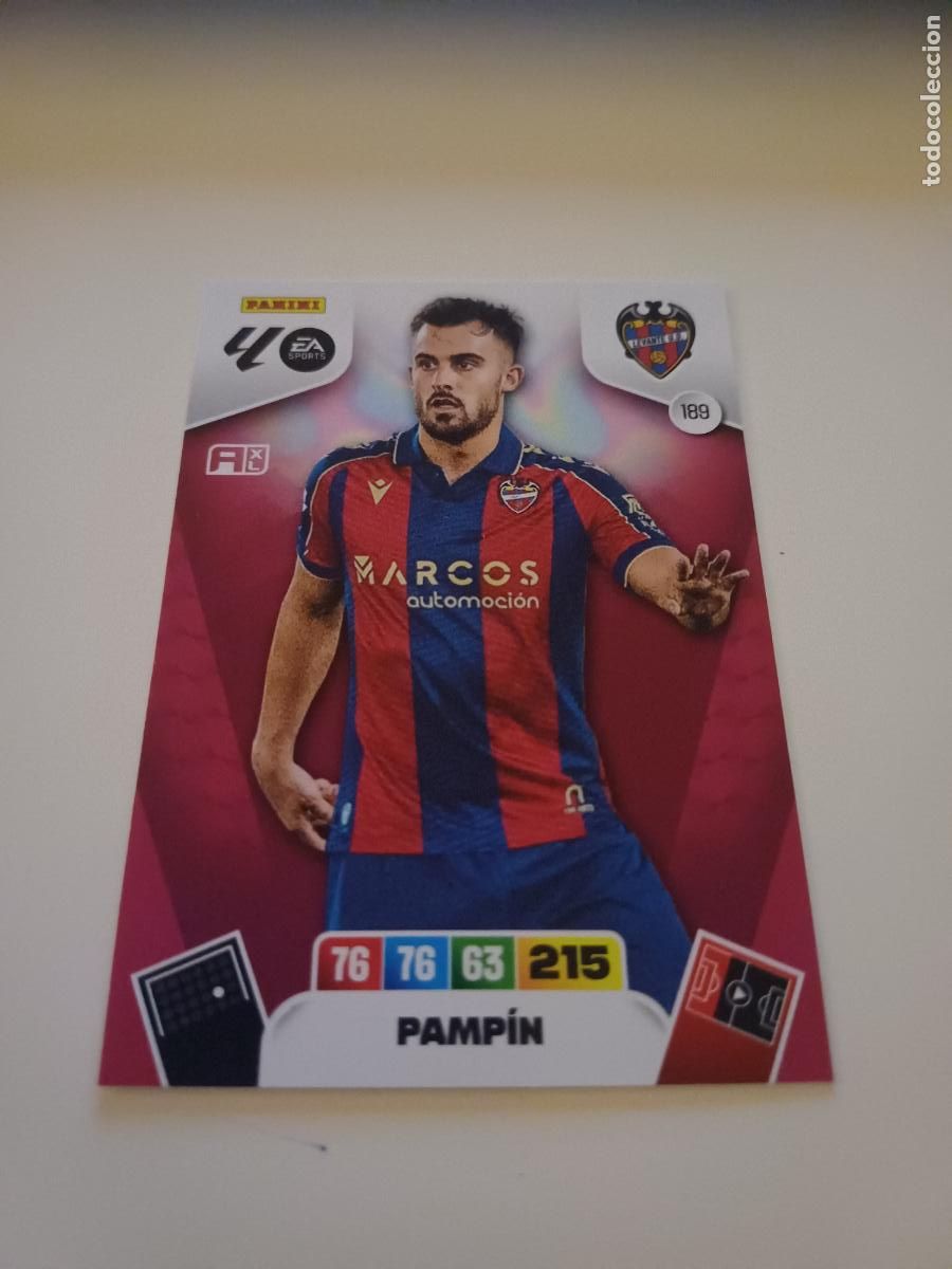 Figurine di Calcio: 189 - Pamp&iacute;n - Levante Ud