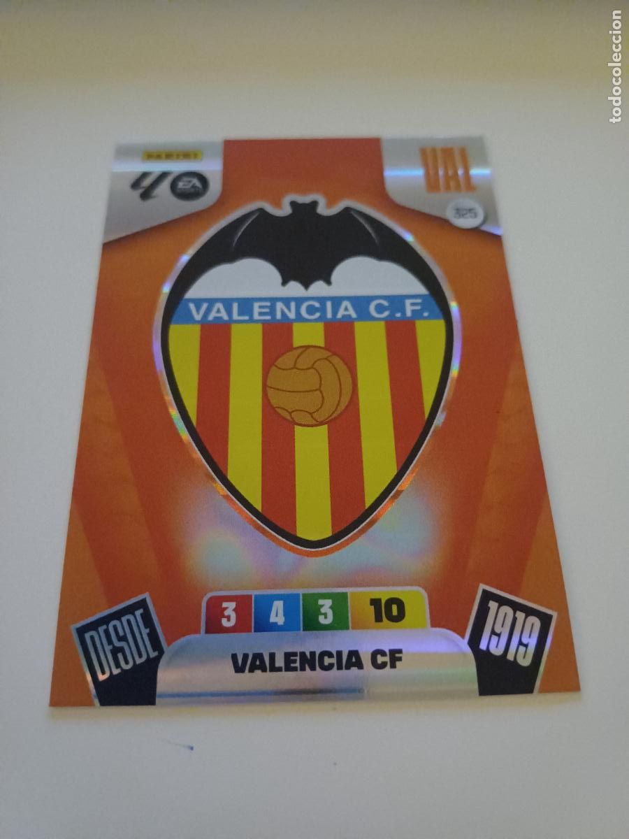 Figurine di Calcio: 325 - Escudo - Valencia Cf